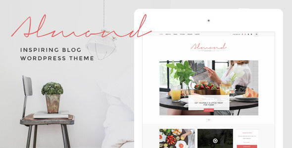 Almond by ZookaStudio video blog WordPress theme