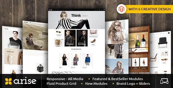 Arise by TemplateMela (Magento theme)