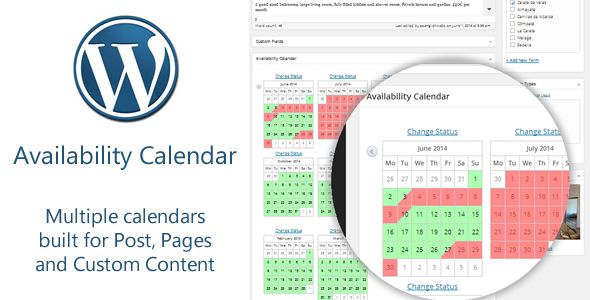 Availability Calendar And Pricing Table Plugin by Spanglishwebs (pricing table plugin)