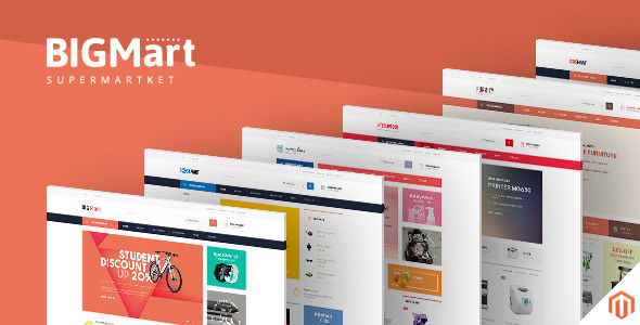 Bigmart Pages Builder Magento by Venustheme (Magento theme)