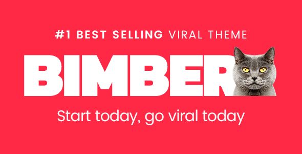 Bimber by Bringthepixel (viral WordPress theme)