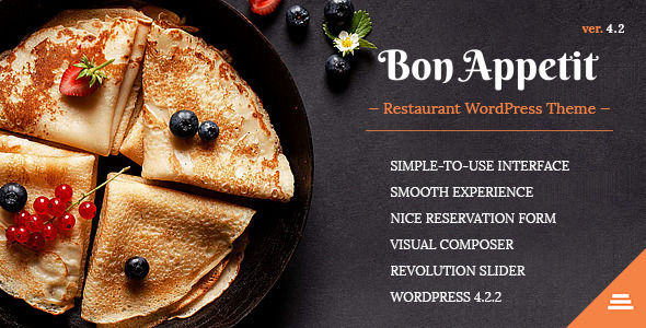 Bon Appetit by StylemixThemes (WordPress theme)