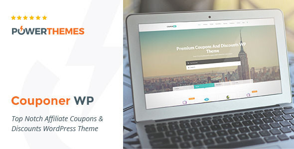 Couponer by Pebas (WordPress theme)