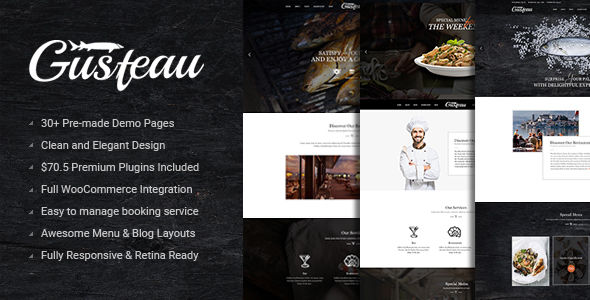 Gusteau by Sunrisetheme (WordPress theme)