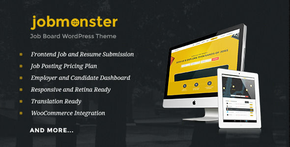 Jobmonster by NooTheme (WordPress theme)