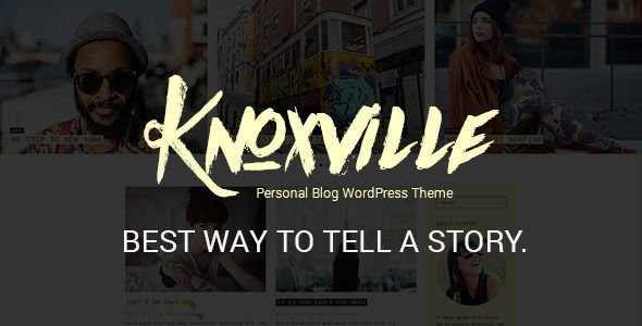 Knoxville by GT3themes (video blog WordPress theme)