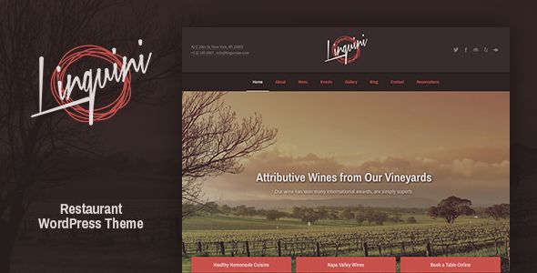 Linguini by FORQY (WordPress theme)