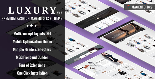 Luxury by ArrowHiTech (Magento theme)