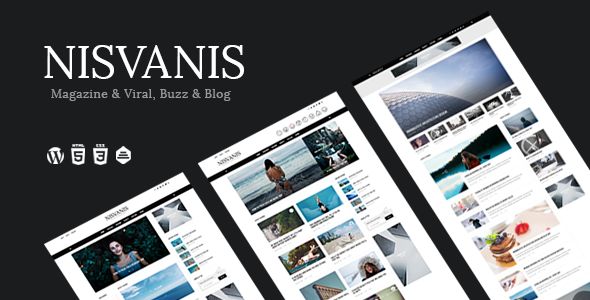 NISVANIS by Themewaves (viral WordPress theme)