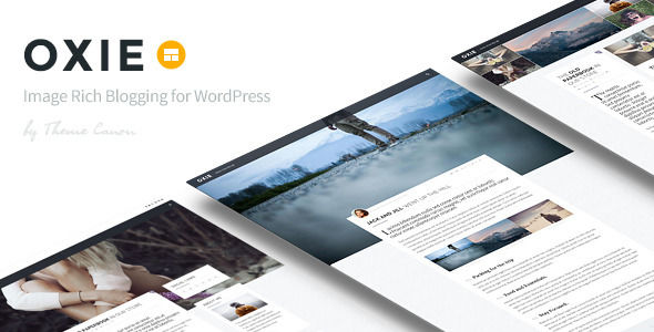 Oxie by ThemeCanon (video blog WordPress theme)