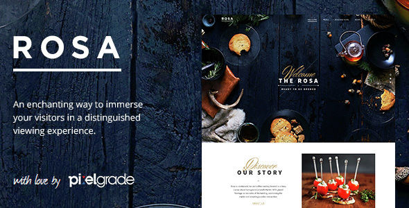ROSA by Pixelgrade (WordPress theme)