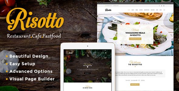 Risotto by WEBNUS (WordPress theme)