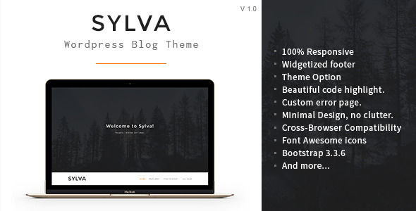Sylva by GBJsolution (video blog WordPress theme)