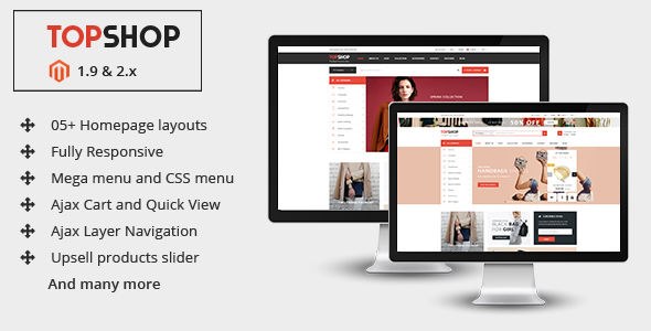 Topshop by Magentech (Magento theme)