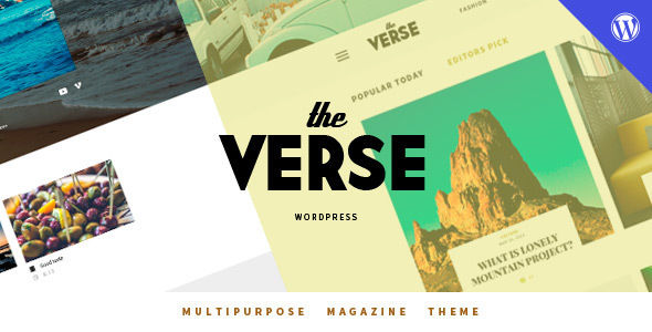 Verse by Wellthemes (video blog WordPress theme)