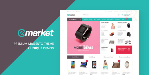 Ves Emarket by Venustheme (Magento theme)