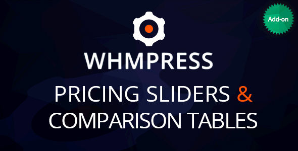 WHMCS Pricing Sliders And Comparison Tables by Creativeon (pricing table plugin)