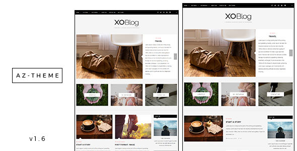 XO by AZ-Theme (video blog WordPress theme)