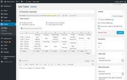 Advanced Tables - Excel - style table editor