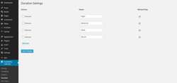 Availability Calendar and Pricing Table Plugin