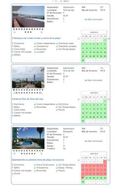 Availability Calendar and Pricing Table Plugin