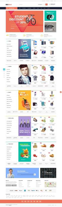 Bigmart Pages Builder Magento - Theme