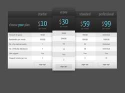 CSS Responsive WordPress Compare Pricing Tables