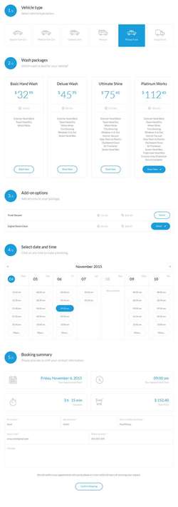 Car Wash Booking System For WordPress