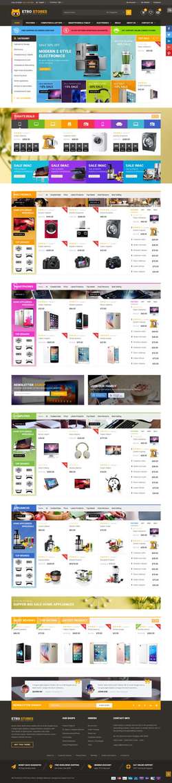 Etrostore - Multi-Purpose Responsive Magento Theme