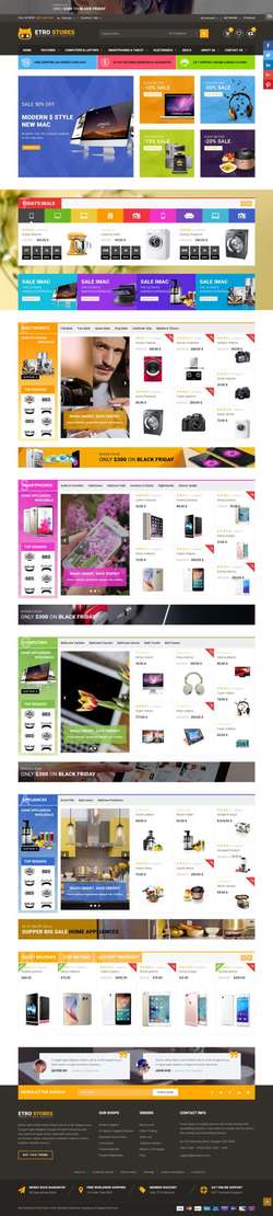 Etrostore - Multi-Purpose Responsive Magento Theme