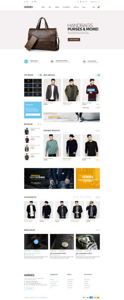 Hermes - Multi-Purpose Premium Responsive Magento - Theme
