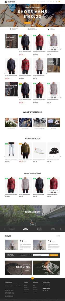 Hosoren - Responsive Magento Fashion Theme