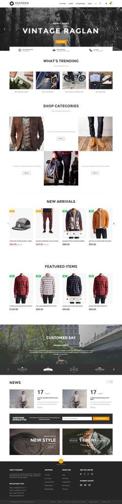 Hosoren - Responsive Magento Fashion Theme
