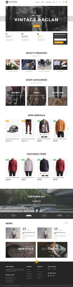 Hosoren - Responsive Magento Fashion Theme