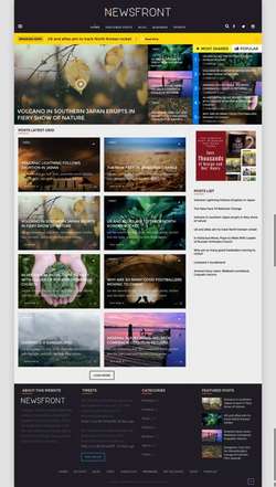 NewsFront - Blog - News - Editorial eCommerce WordPress Theme