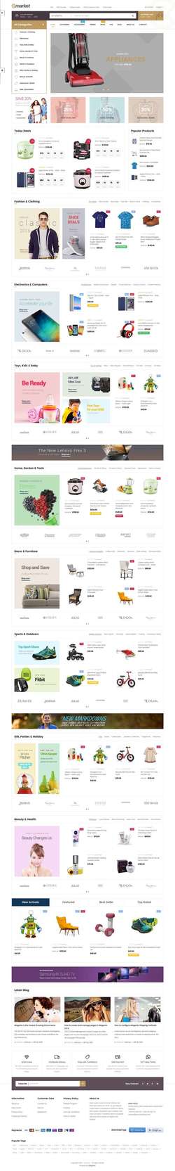 Ves Emarket - Responsive Multi-Purpose Magento - Theme