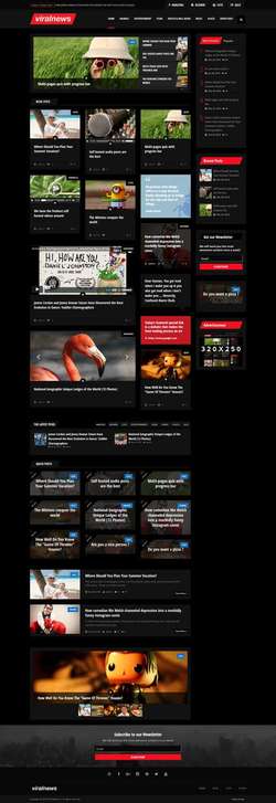 ViralNews - Buzz WordPress theme