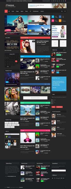 iPress - Responsive News - Magazine - Blog - Game