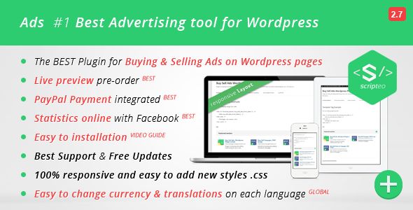 ADS by Scripteo (WordPress advertising plugin)