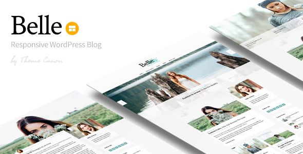 Belle by ThemeCanon (magazine WordPress theme)