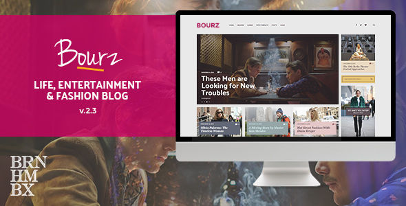 Bourz by Burnhambox (magazine WordPress theme)