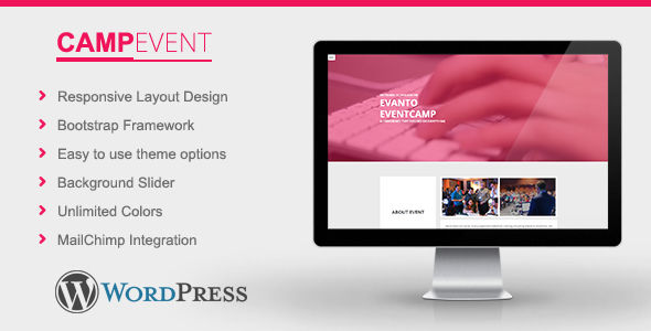 CampEvent by Stylishwp (event & conference WordPress theme)