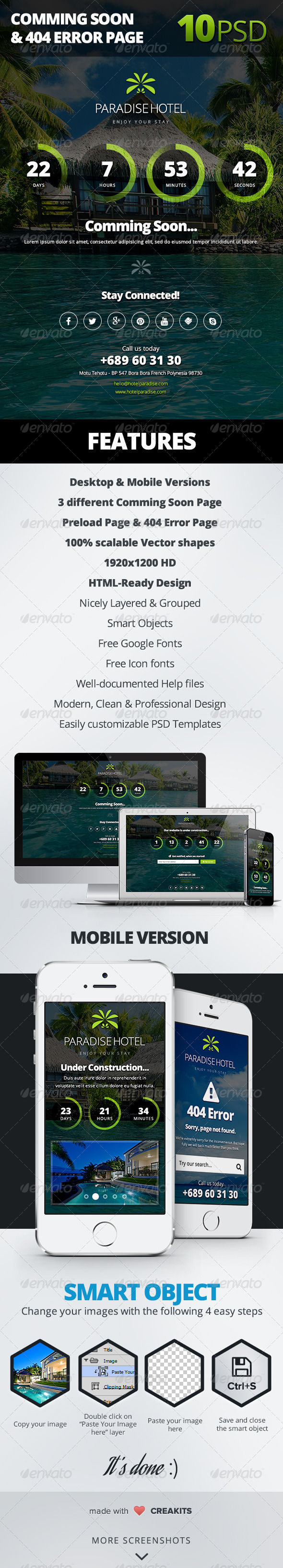 Comming Soon by AddtoFavorites (layered 404 page template)