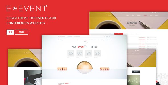 E by TeslaThemes (event & conference WordPress theme)