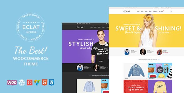 Eclat by Elartica (multi-purpose WordPress theme)