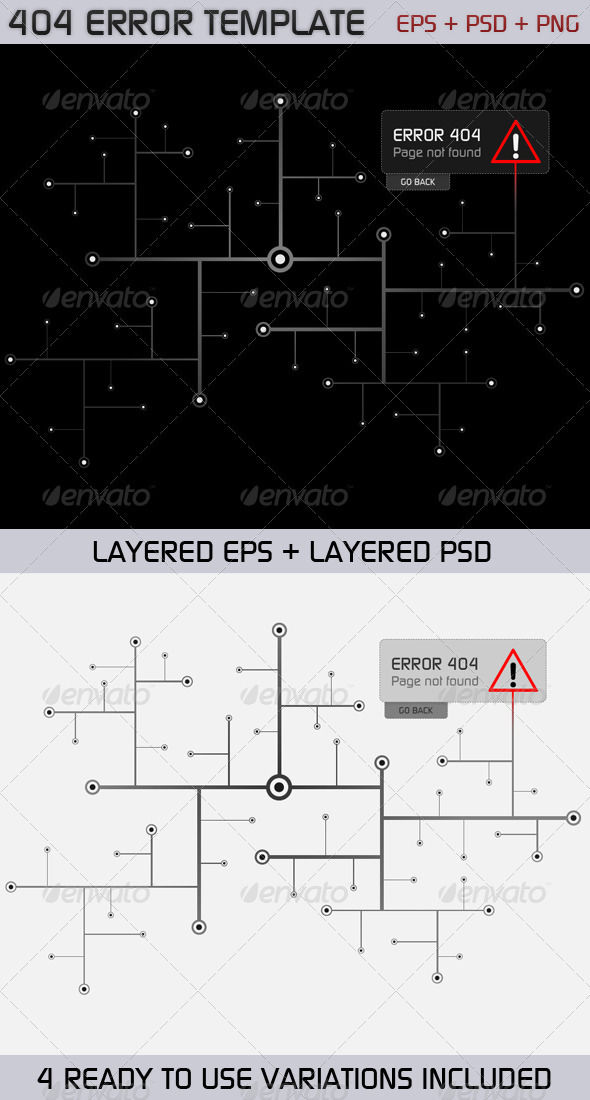Error Template by AddtoFavorites (layered 404 page template)