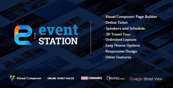 Event Station by GloriaTheme (event & conference WordPress theme)