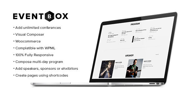 Eventbox by Beautheme (event & conference WordPress theme)