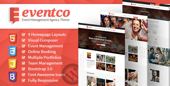 Eventco by CrunchPress (event & conference WordPress theme)