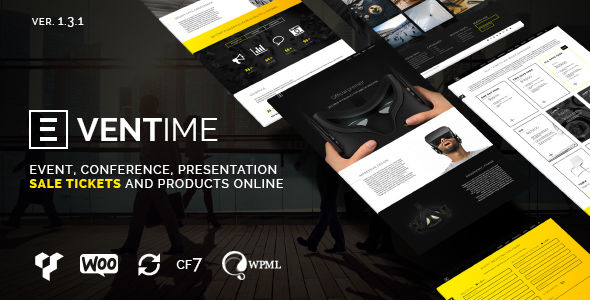 Eventime by Tchaikovsky-design (event & conference WordPress theme)